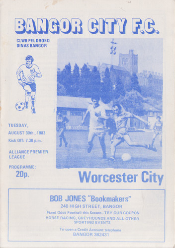 Bangor city worcester - bangor, v