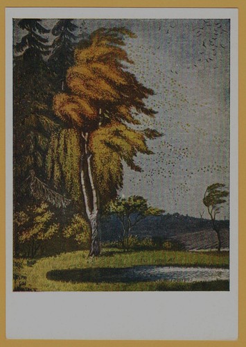 1958 autumn landscape - autumn,