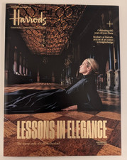 Harrods magazine november - harrods, /