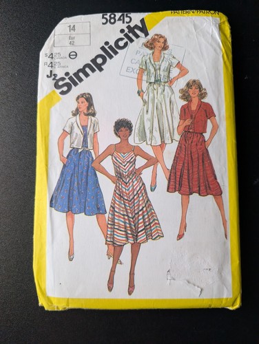 Simplicity 5845 vintage ladies - 5845,