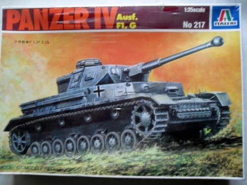 Italeri 217 panzer iv - panzer,
