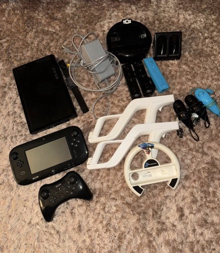 Nintendo wii console bundle - wii, u