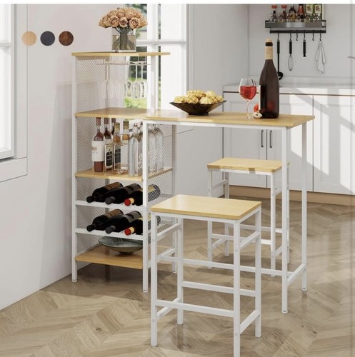 Breakfast bar table and stools - breakfast,
