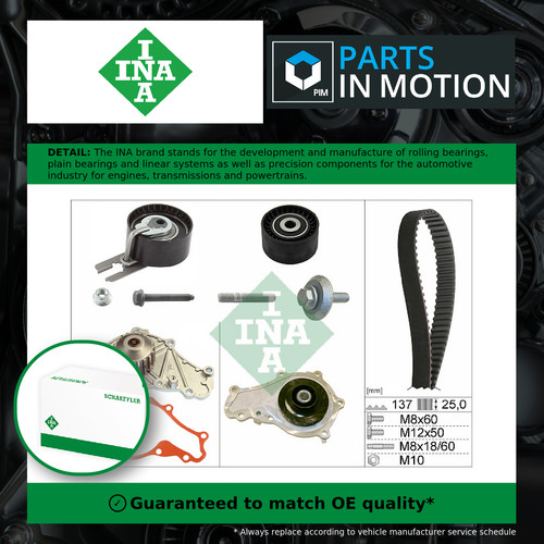 Timing belt water pump - belt, &