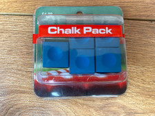 5 New Pioneer Pool Cue Chalk Pack Unused 1 Missing 