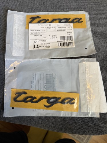 Porsche genuine targa - porsche, 'targa'