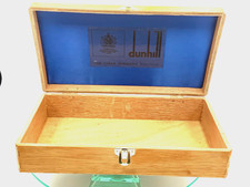 VTG DUNHILL Wooden Cigar Box