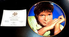 Danbury Mint Cliff Richard Plate 40 Glorious Years ' Dreaming of You ' with Cert