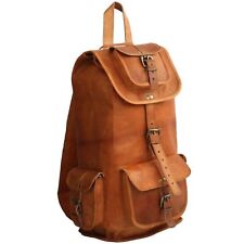 Men Women Soft Leather Bag