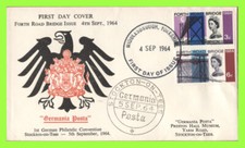 G.B. 1964 Forth Road Bridge on 'Germania Posta' First Day Cover, Middlesborough