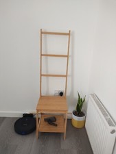 IKEA Bamboo towel rack chair / clothes valet.