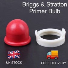 Briggs & Stratton Lawnmower Primer Bulb - Red , 2 year Guarantee ✅ UK STOCK.