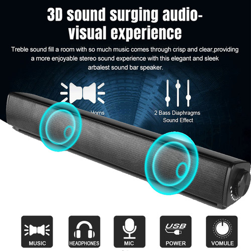 2025 wired soundbar speaker - wired,