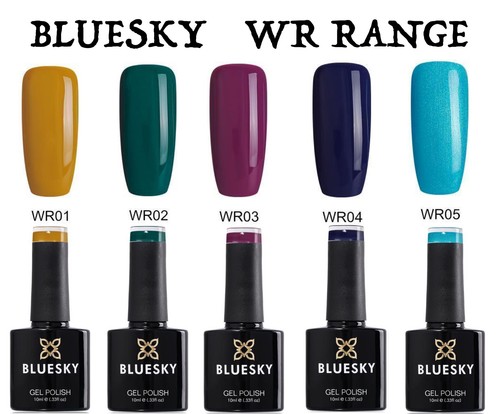 Bluesky gel nail polish - bluesky, autumn