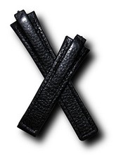 Black Buffalo Grain Leather