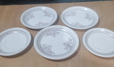 biltons 3 side plates 2 saucers  floral