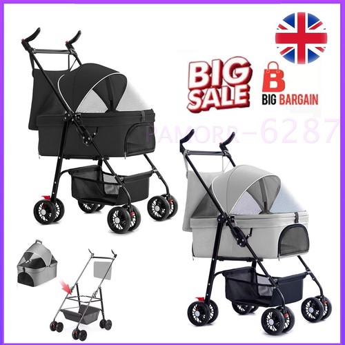 Large pet dog stroller - pet,