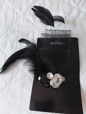 Pretty black Fascinator for