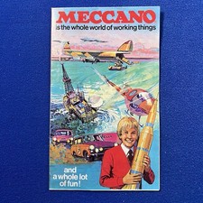 Meccano Foldout Catalogue 1971