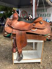 16" Silver Mesa western reining saddle