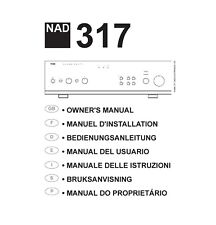 Operating Instructions for NAD 317