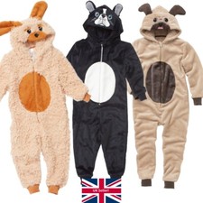 Pug French Bulldog Cockapoo 1Onesie Onezi Boys Girls Fleece Jumpsuit Playsuit