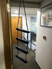 Rope ladder boat rescue - rope,