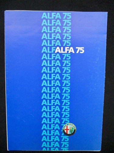 Alfa romeo 1986 - alfa, 2/1986