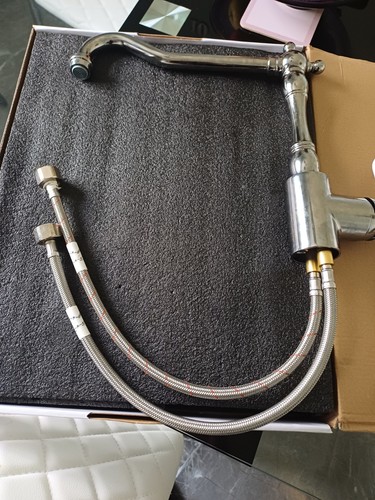 Chrome monobloc kitchen sink - chrome,