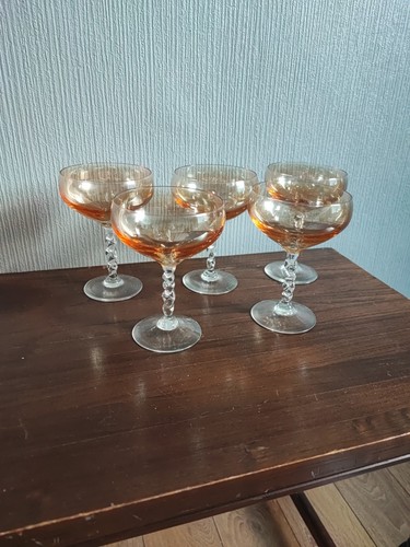 Set vintage champagne - of, 6