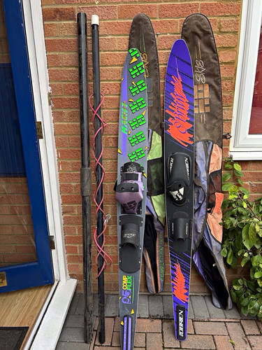 O'Brien plus another ski