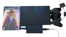 PS2 SLIM CONSOLE & 7 SINS PS2 GAME BUNDLE Controller Memory Card Power Lead