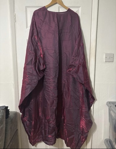Vintage burgundy satin - vintage, kaftan