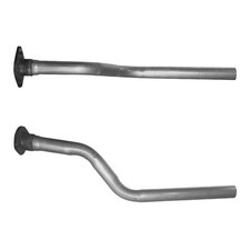 Exhaust Pipe Front + Fitting