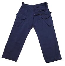 Navy Combat Trousers RN British Royal Naval Blue FR Fire Resistant Combats