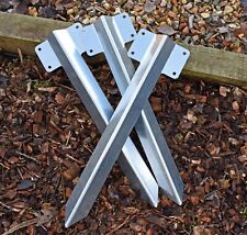 Railway Sleeper Brackets Steel For Driveway Path Edging Easy Fix Landscaping 10X