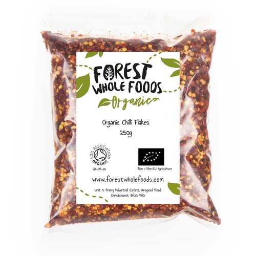 Organic chilli flakes forest - organic,