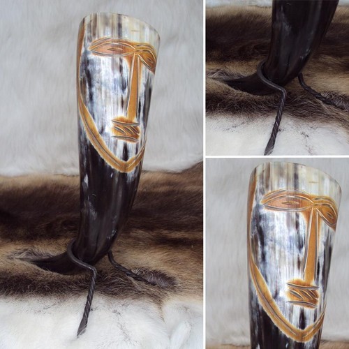 Large hand carved tribal - hand,