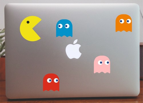 Retro gamer laptop stickers - gamer,