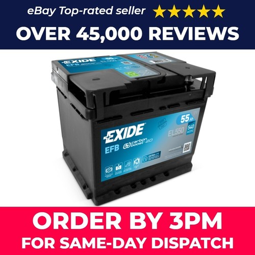 Exide el550 efb - efb, start