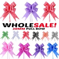 100pc Pull Bows 30mm Large