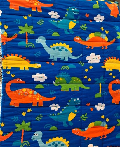 Dinosaur weighted blanket