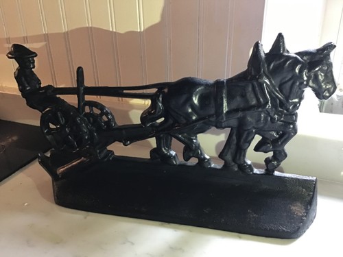 Heavy cast iron relief plough - iron,