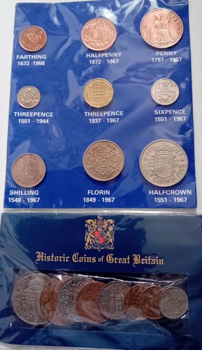 Sets pre decimal british - 2x, pre-decimal