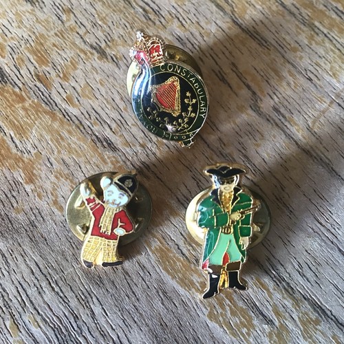Enamel pin brooches rupert - enamel,