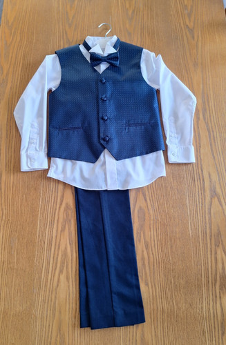Boys waistcoat suit with