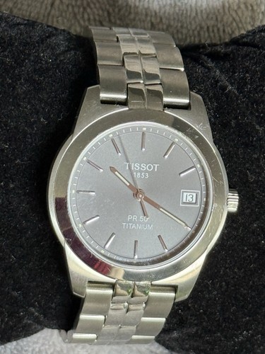 Tissot titanium silver - tissot, pr