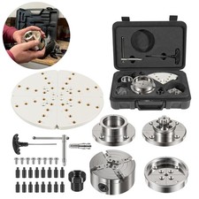 4'' Wood Lathe Chuck Set 1" x