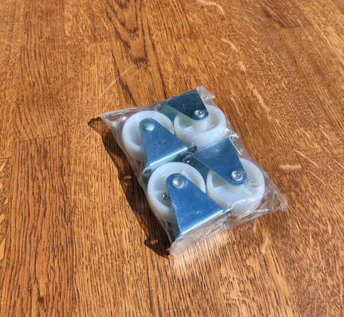 Set small 50mm casters - set,