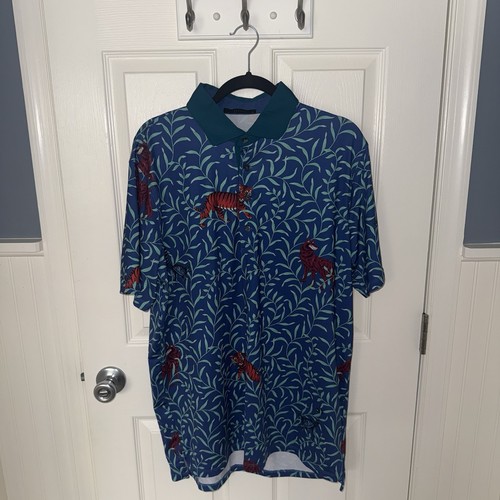 Greyson jungle tiger wolf polo - jungle,